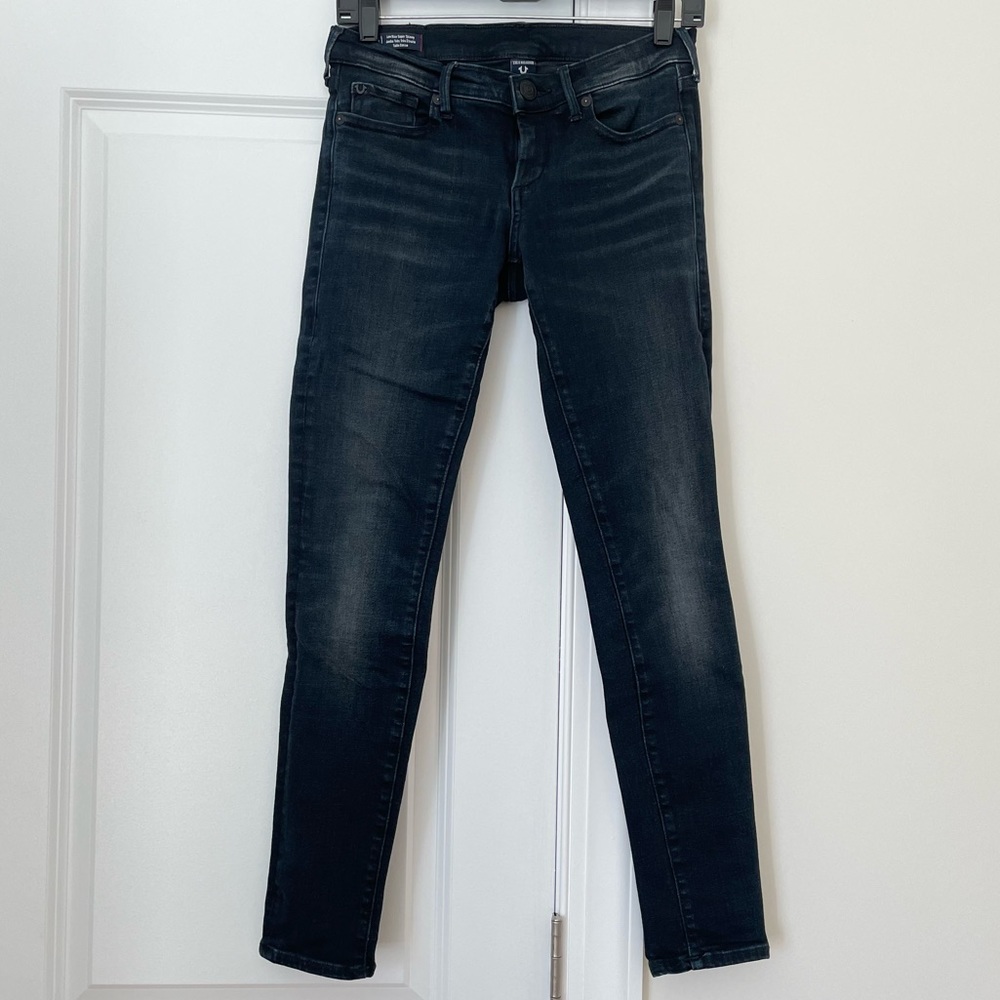 True Religion Skinny Dark Blue Jeans